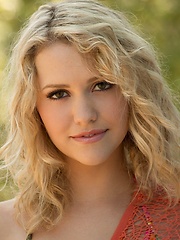 Mia Malkova - undresses outside in the sun