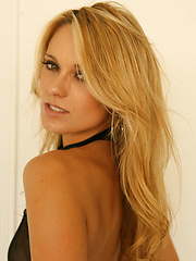 Nicole Jaimes is rockin her one piece in leather and lace